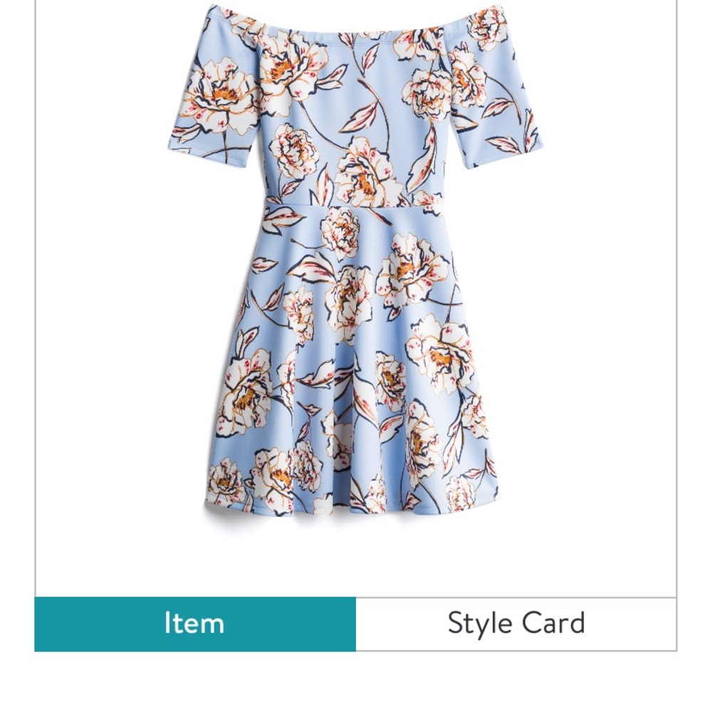 NWT Off the shoulder floral dress